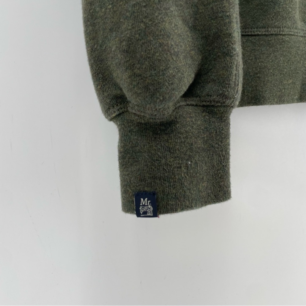 Scotch & Soda Crewneck Sweatshirt Olive “Tell No Tales” Cotton Blend S - Picture 5 of 7